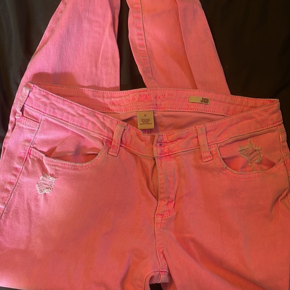 Arizona Super Skinny distressed jeans size 11 - Picture 4 of 5